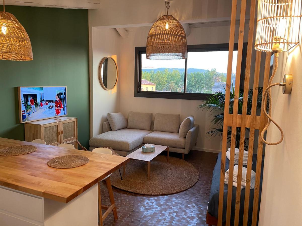 Apartamento Sous Les Toits De St Tropez Saint-Tropez Exterior foto